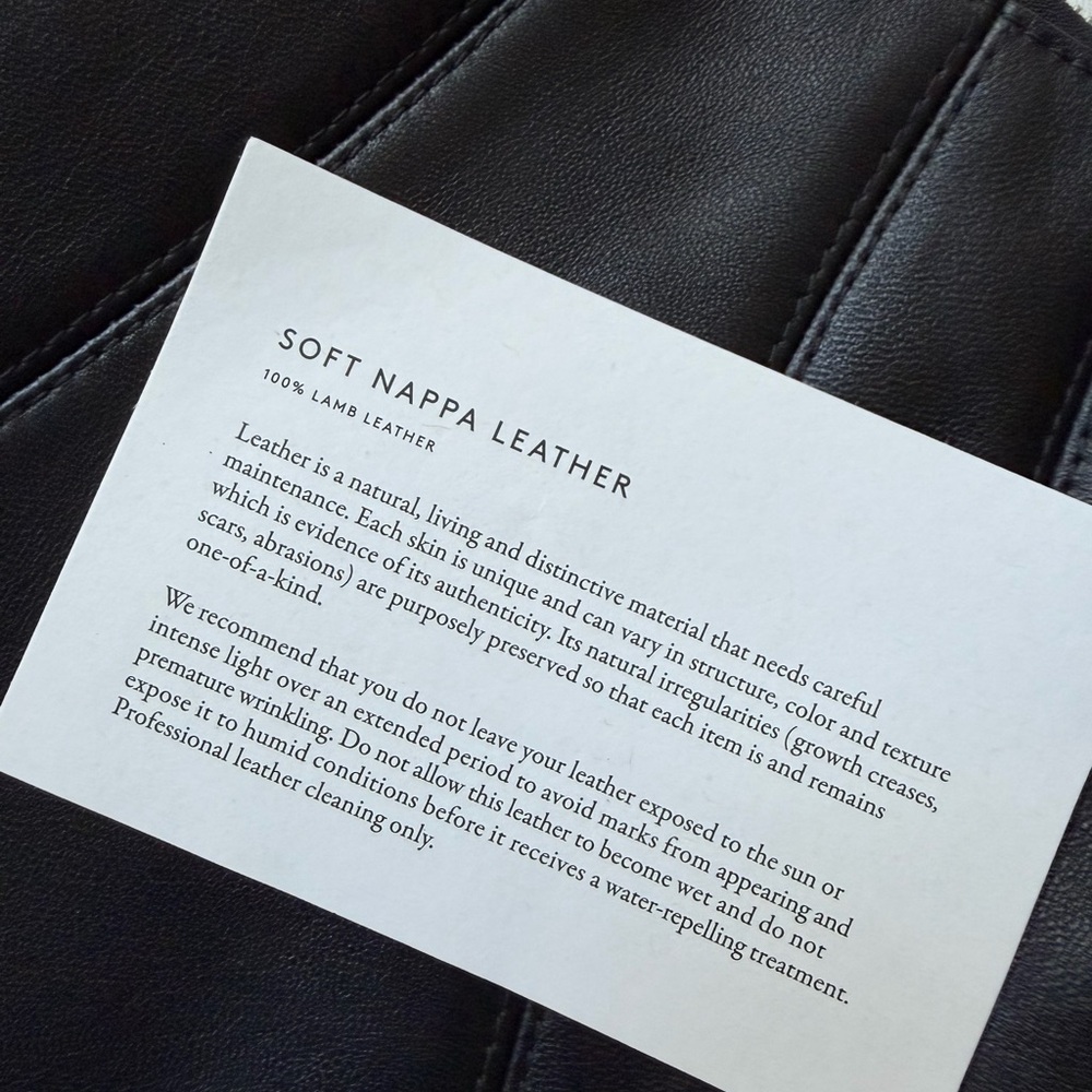 Lemaire Fortune Croissant Bag - Black - Picture 5 of 15